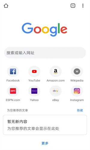 谷歌手机浏览器官方正版截图3